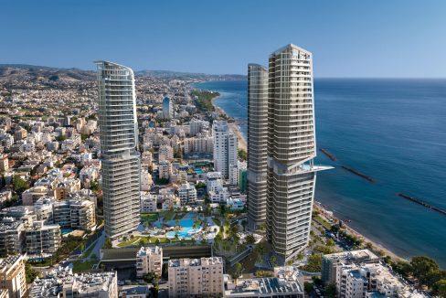 ID 417- 2 Bedroom Trilogy Apartments for sale in Limassol, Cyprus | Comark Estates | -11
