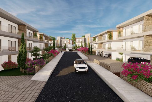CGI image of Cypress Park Retirement Village_Property for sale, Cyprus, Comark Estates