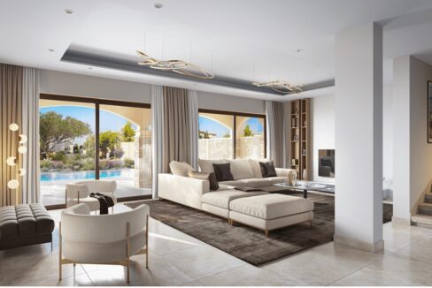 2 & 3 Bedroom Junior Villas For Sale - Dionysus Greens, Aphrodite Hills, Paphos: ID 807 03 - ID 807 - Comark Estates