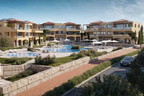 2 & 3 Bedroom Apartments For Sale - Dionysus Greens, Aphrodite Hills, Paphos: ID 806 02 - ID 806 - Comark Estates