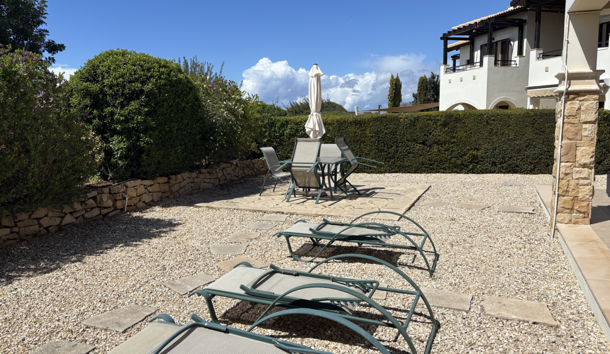 2 Bedroom Garden Apartment For Sale - Helios Heights, Aphrodite Hills, Paphos: ID 1134