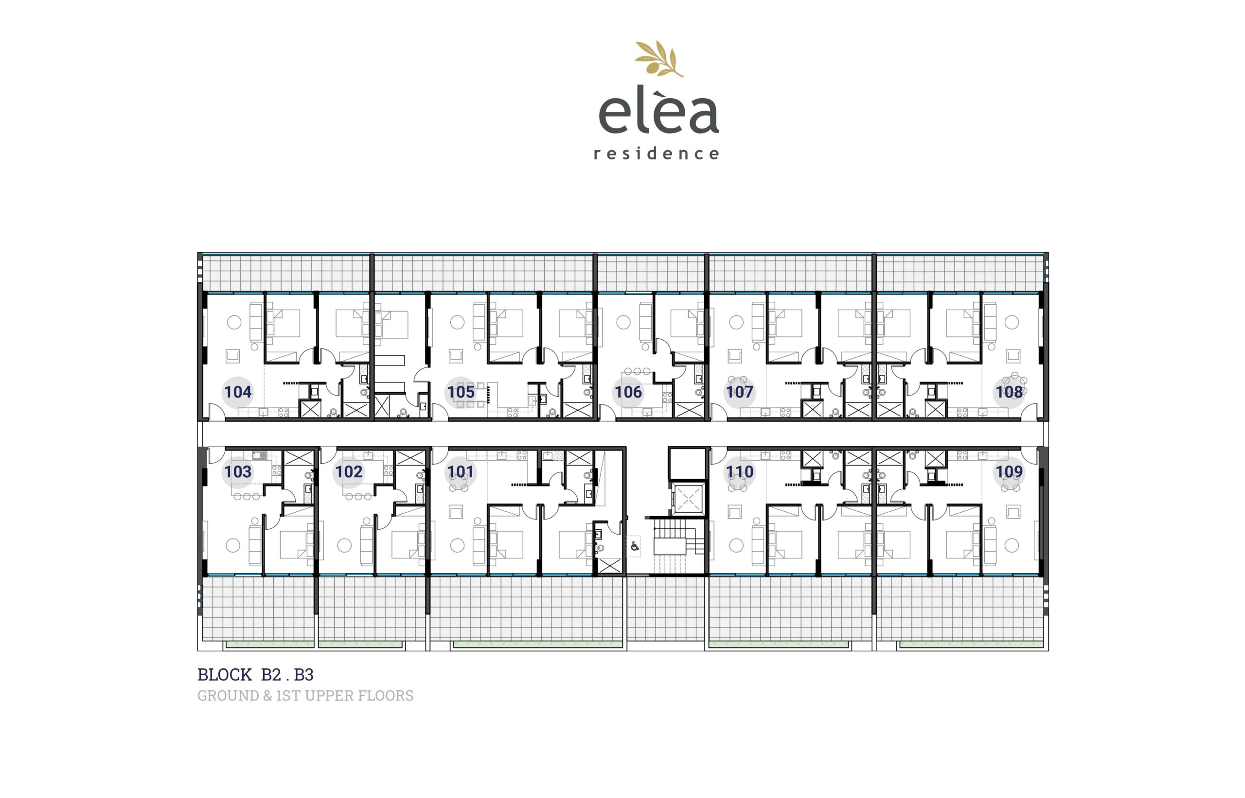 ELEA - Floor Plans Elea Residences, Anarita for Sale. Paphos, Cyprus. Comark Estates_Page_4