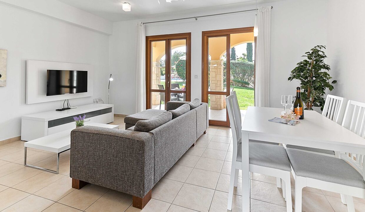 2 Bedroom Garden Apartment For Sale - Theseus Village, Aphrodite Hills, Paphos: ID 1131 02 – ID 1131 - Comark Estates